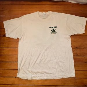 Vintage weed t shirt